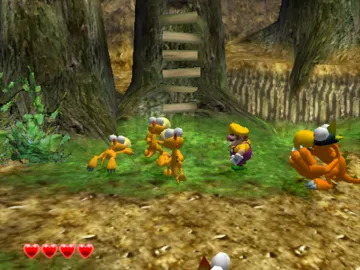 Wario World screen shot game playing